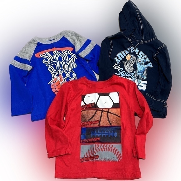Sport Tops - Set of 3 (Sz 4t) - Picture 1 of 16